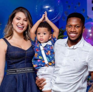 Fred with his beautiful family.